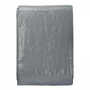 10×12 Ft Tarp, Waterproof Plastic Poly 5.5 Mil Thick Tarpaulin with Metal Grommets Every 18in – Emergency Rain Shelter, Outdoor Cover and Camping Use – (Reversible, Blue and Silver)