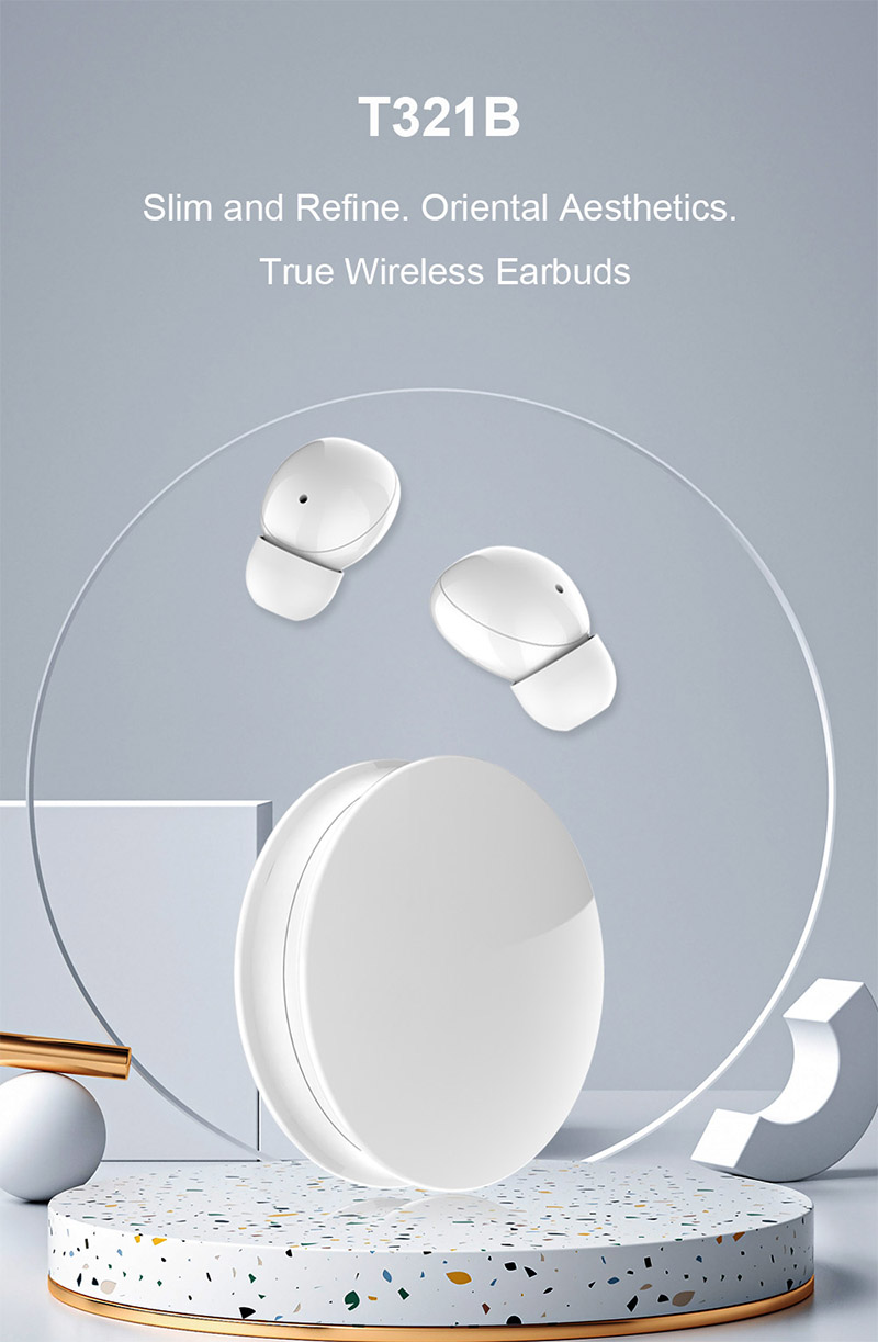 Kami bagja ngumumkeun yén kami bakal ngaluncurkeun TWS Earbuds-T321B Anyar.