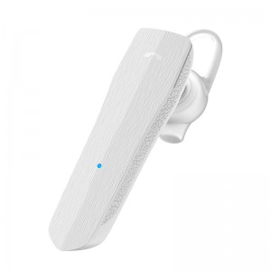 Fone de ouvido sem fio Bluetooth de um lado para dispositivo móvel e conexão de softphone/PC