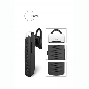 Bluetooth Earpiece Wireless Handsfree Headset with 180 hours long standby