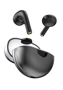 Crystal TWS trådløse ørepropper JL6983 V5.0 Bluetooth-øretelefon med berøringskontroll