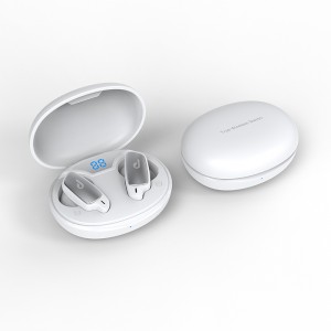 Wireless Headphones Touch Digital Battery Display