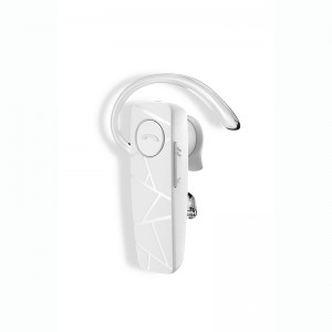 Auriculares Bluetooth de un solo oído para oficina/entrenamiento/conducción, compatibles con iPhone y Android-bk