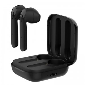 True Wireless Semi-in- Earbuds with Charging Case