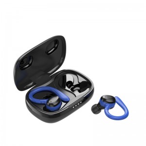 Fone de ouvido esportivo TWS Bluetooth