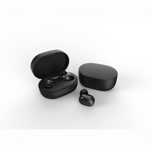 Bluetooth 5.0 nyob rau hauv-pob ntseg headphones nrog kov tswj - xis haum