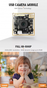 PS5268 2MP 1080P 60fps HDR fokus fokus USB2.0 awtoulag wideo ýazgy kamera moduly