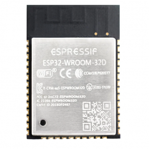 ESP32-WROOM-32D وائی فائی ماڈیولز (802.11) SMD ماڈیول، ESP32-D0WD، 32Mbits SPI فلیش، UART موڈ، PCB اینٹینا SMD-38 وائی فائی ماڈیول RoHS