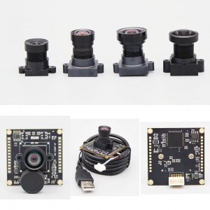 Interfaccia Raspberry pi personalizzata USB IMX577 sensore grandangolare 4k Starlight 12MP modulo fotocamera USB