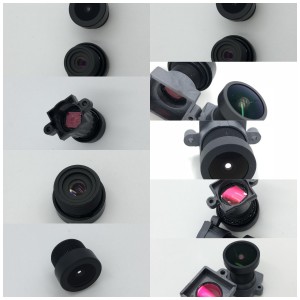 Gesigherkenningslens 8M 4G3P+1IR-CUT EFL3.70 1/1.8 FNO1.70 TTL24.49 M12XP0.35 DVR OS08A10 Optiese lens