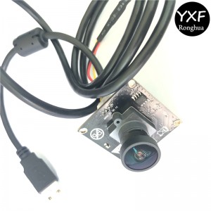Kugurisha bishyushye dogere 120 Yagutse Lens CMOS HD USB IMX179 8MP 1080P dinamike HD USB Kamera Module