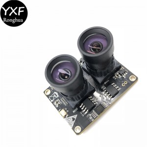 Binocular camera AR0331 wide dynamic infrared face recognition Module bakeng sa in vivo discovery 3mp USB camera module