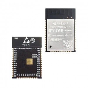 ESP32-WROOM-32D WiFi Modules (802.11) SMD Module, ESP32-D0WD, 32Mbits SPI flash, qaabka UART, anteenada PCB SMD-38 Modules WiFi RoHS