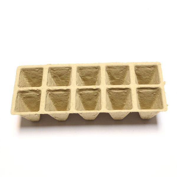 Biodegradable Paper Pulp Waterproof seed starter tray for sale