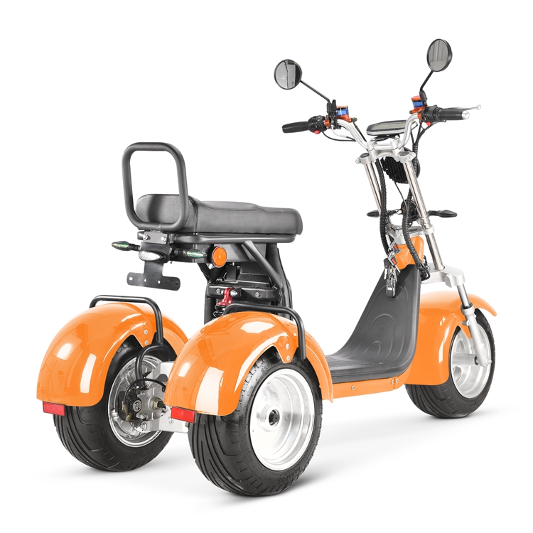 citycoco 4000w Rooder r804t9 EEC COC yol yasal 3 tekerlekli elektrikli scooter