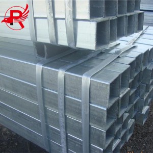 Astm Standard St37 Hollow Tube Square 2.5 Inch Galvanized Steel Tubing