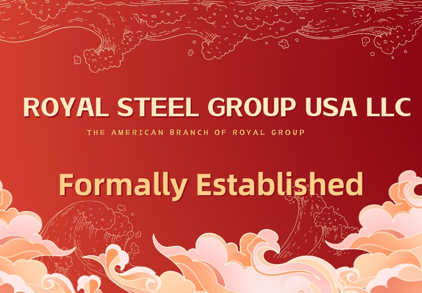 Royal Steel Group USA LLC: es va establir formalment la sucursal nord-americana de Royal Group