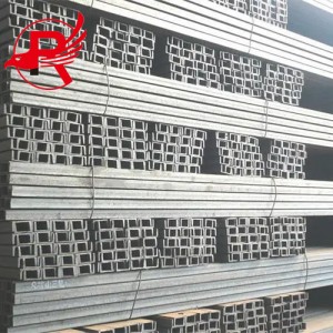 China Supplier Galvanized ASTM Iron Structural U/C Steel Channel for Construction