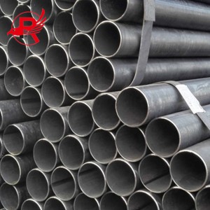 Customized Q235 Q345 Ss400 Hot Rolled Erw Welding Carbon Steel Round Tubes
