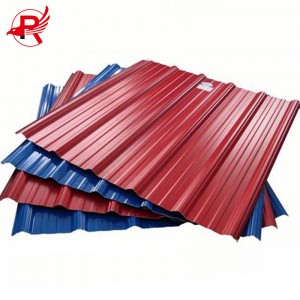 Building Material SGCC DC51D+Z Z275 Cold Rolled Ral Color PPGI Hot Dipped Galvanized Roofing Sheet Plates