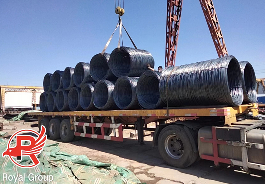 Wire Rod Delivery - Royal Group