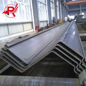 Hot Rolled Z Type Steel Sheet Piles SY295 S355 SY390 Steel Piling