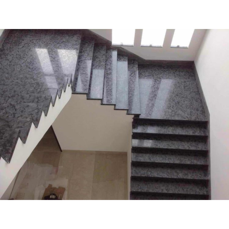 Brazil leathered versace matrix granit hideung pikeun témbok interior floors