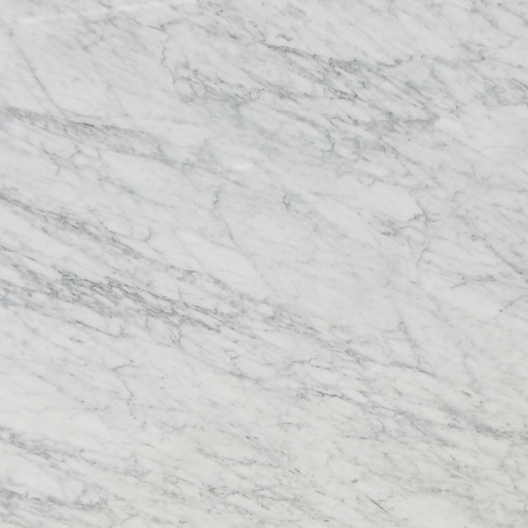 Italijanski beli marmor bianco carrara za tla v kopalnici Predstavljena slika