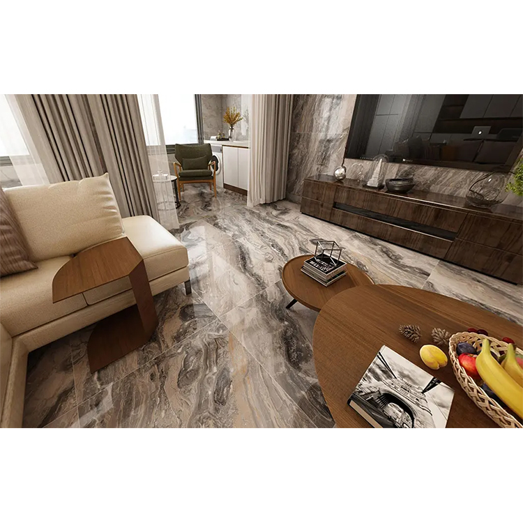 Italia batu slab arabescato grigio orobico Venice marmer coklat pikeun flooring