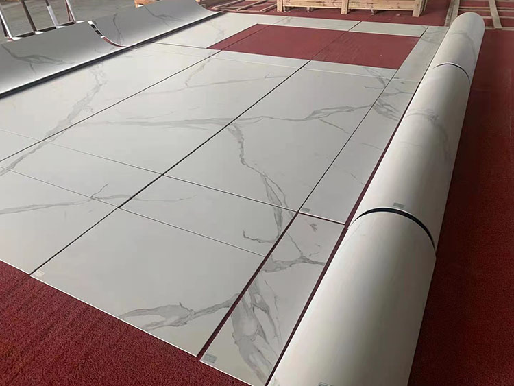 Lättviktsstensplatta i storformat, ultratunn flexibel marmorstensplatta