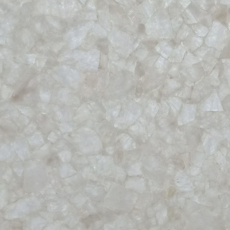Blat de piatră prețioasă de lux din agat alb iluminat din spate, cu marginea în cascadă