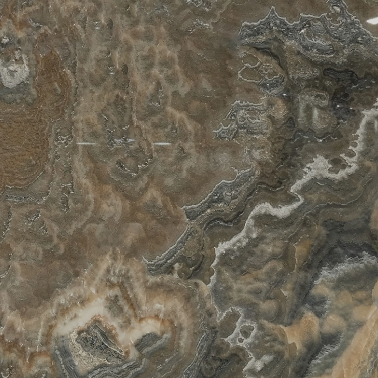 Қабырғаға арналған табиғи тастан жасалған көпіршікті сұр оникс мәрмәр