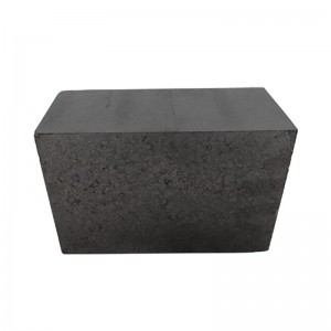Fused magnesia and graphite resin – bonded refractory magnesia carbon bricks