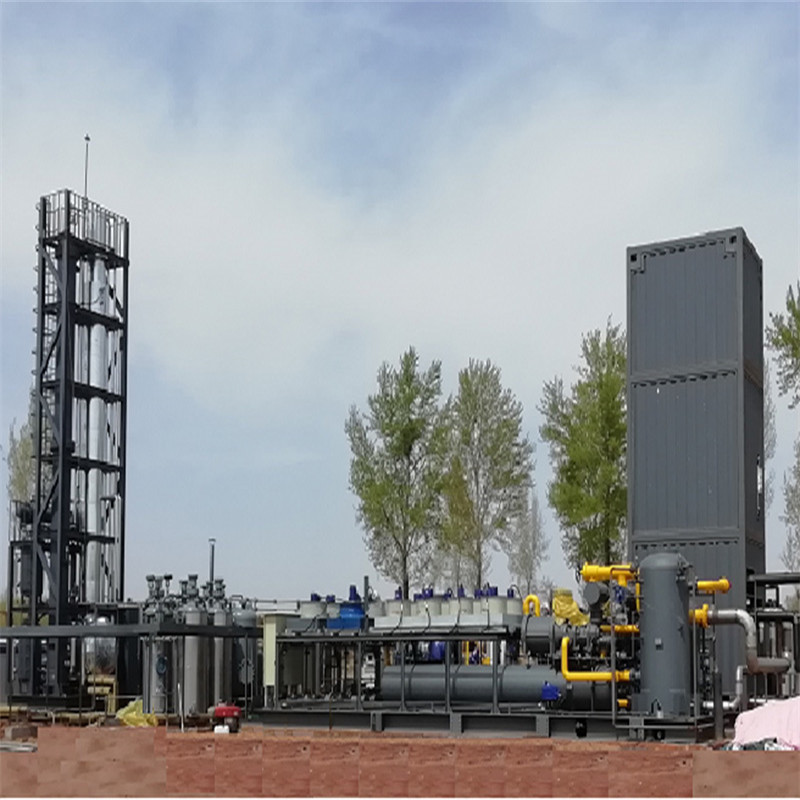 التقنيات الرئيسية والميزات التقنية لمصنع الغاز الطبيعي المسال