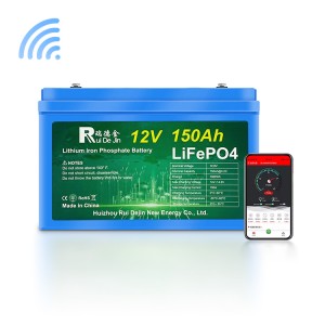 Chinese wholesale 48v 400ah Lifepo4 Battery - 12V 150Ah Lifepo4 Rv Camper Battery 200Ah 150Ah Power Golf Cart Battery Pack Off Grid Solar – Ruidejin