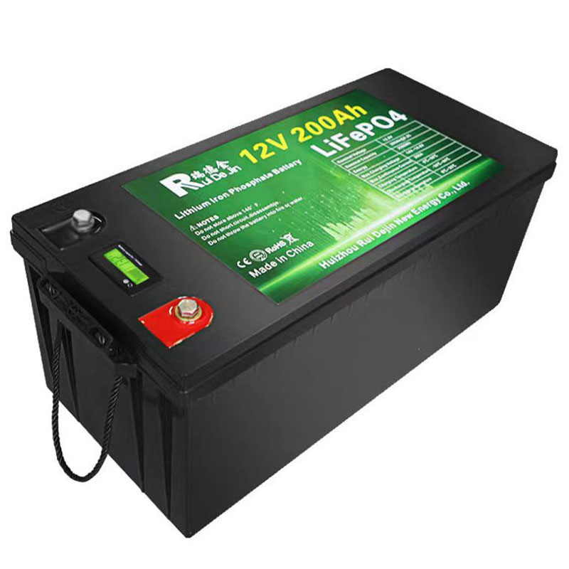 Te Hoko Pai Pai Lifepo4 Lithium Ion Battery 12V 100Ah 200Ah Rorohiko Hohonu Rorohiko Lithium Iron Phosphate Battery