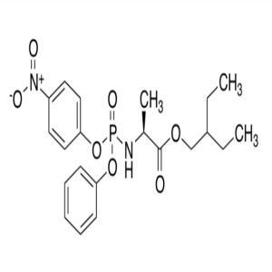 Remdesivir Tussenproduct CAS 1354823-36-1 COVID-19 N-[(S)-(4-nitrofenoxy)fenoxyfosfinyl]-L-Alanine 2-ethylbutylester