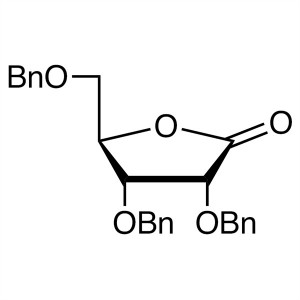 2,3,5-Tri-O-benzyl-D-ribonolacton CAS 55094-52-5 Remdesivir Intermediair COVID-19