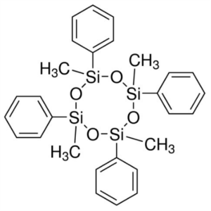 2,4,6,8-Tetramethyl-2,4,6,8-Tetraphenylcyclotetrasiloxane CAS 77-63-4 Purity >99.0% (GC)