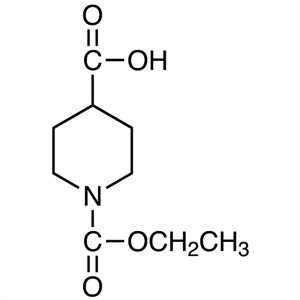 1-(Ethoxycarbonyl)piperidine-4-Carboxylic Acid CAS 118133-15-6 Purity ≥98.0% (GC) High Purity