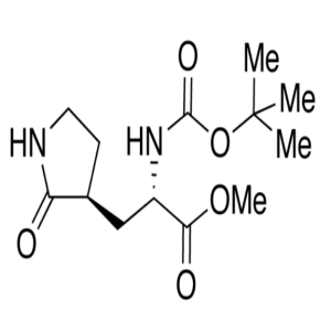 เมทิล (S)-2- (Boc-amino)-3- [(S)-2-oxo-3-pyrrolidinyl]propanoate CAS 328086-60-8 PF-07321332 Boceprevir ระดับกลาง