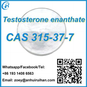 Fornecimento de fábrica de pó de cristal por atacado 99% enantato de testosterona de alto rendimento CAS 315-37-7