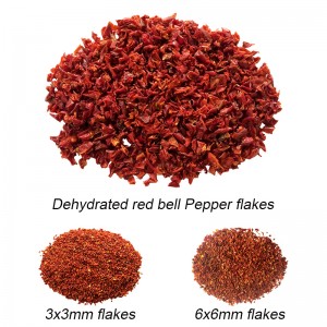 Heißer Verkauf dehydrierter roter Paprika aus China