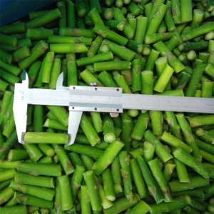 IQF Green Asparagus Frozen Chinese asparagus نئی فصل کاٹتا ہے۔