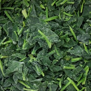 IQF Spinach Cut Lupum Factus Quid Spinach cum BRC