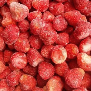 Νέα καλλιέργεια IQF Κατεψυγμένα Φρούτα Φράουλα Ολόκληρα/Τραμμένα/Κύβοι
