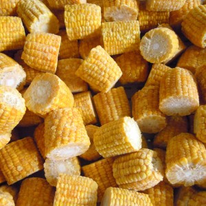 Granos de millo doce conxelados 100% naturais de alta calidade con desconto