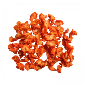 Grânulos de cenoura seca de cenoura chinesa desidratada de entrega rápida por atacado