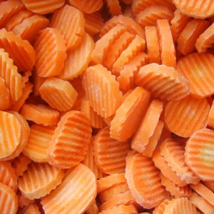 गोठलेले चीनी गाजर IQF गाजर क्यूब्स विशेष सवलतीसह