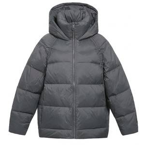 Chaqueta de plumón de invierno personalizada para mujer, chaqueta acolchada de alta calidad para hombre